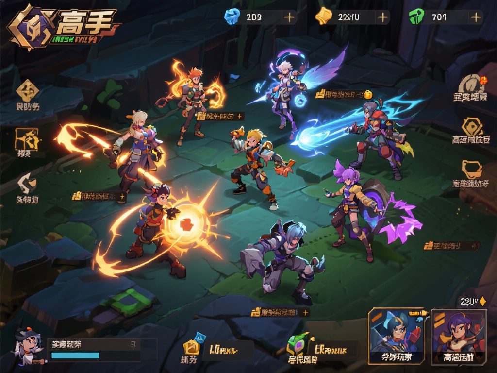 游戏中，不同角色自带特定的优势和技能。玩家要根据任