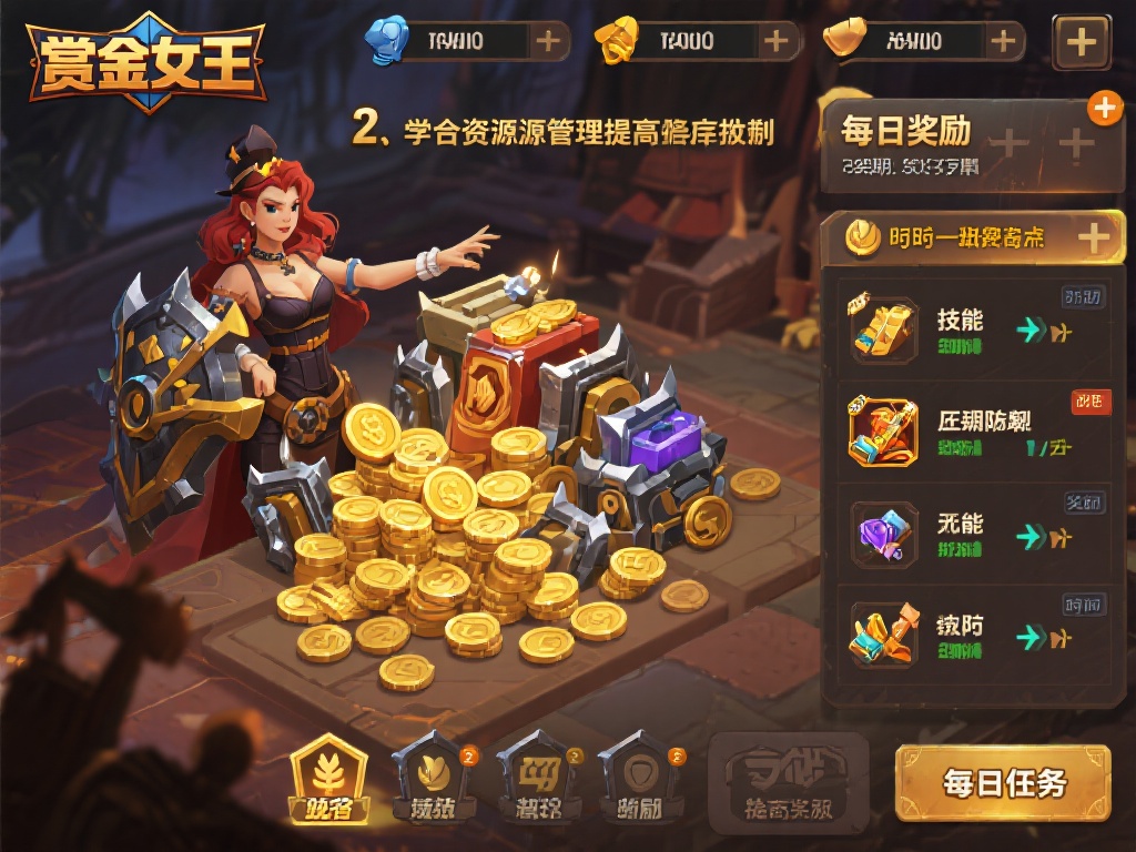 新手必看：赏金女王游戏实用技巧大全推荐